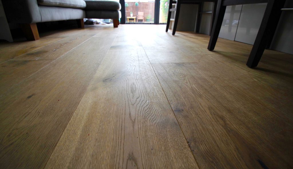 European Oak, 180x1800mm, Smoked Deep Brushed White Washed