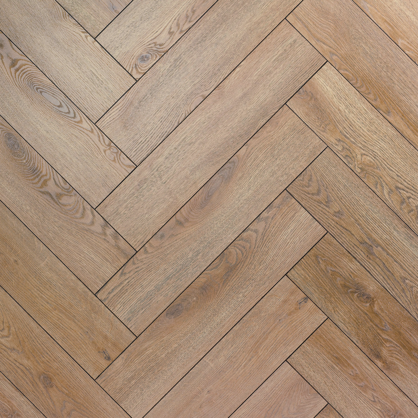 Laminate Oak Herringbone, 143x640mm, Praline Oak Laminate, Natural ...