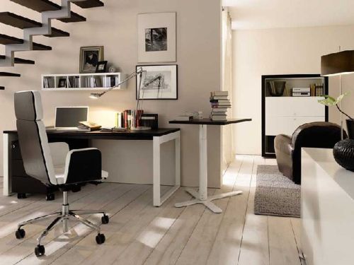 home-office-with-the-stairs